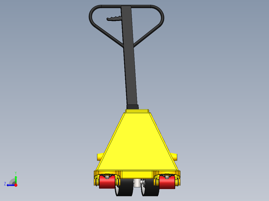 叉车、 手动叉车 SW STP右视图