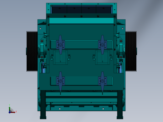 破碎机、PF-1315反击式破碎机前视缩略图