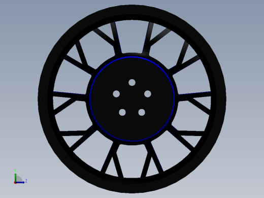 轮毂、轮胎(12)左视缩略图