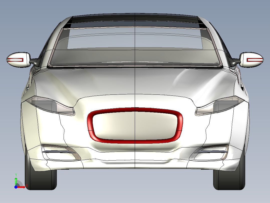 B2004419-捷豹 XJ 2012汽车前视图