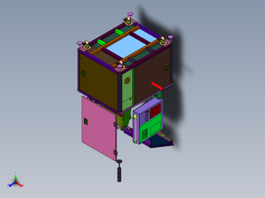 水口用立式铣床铣削装置