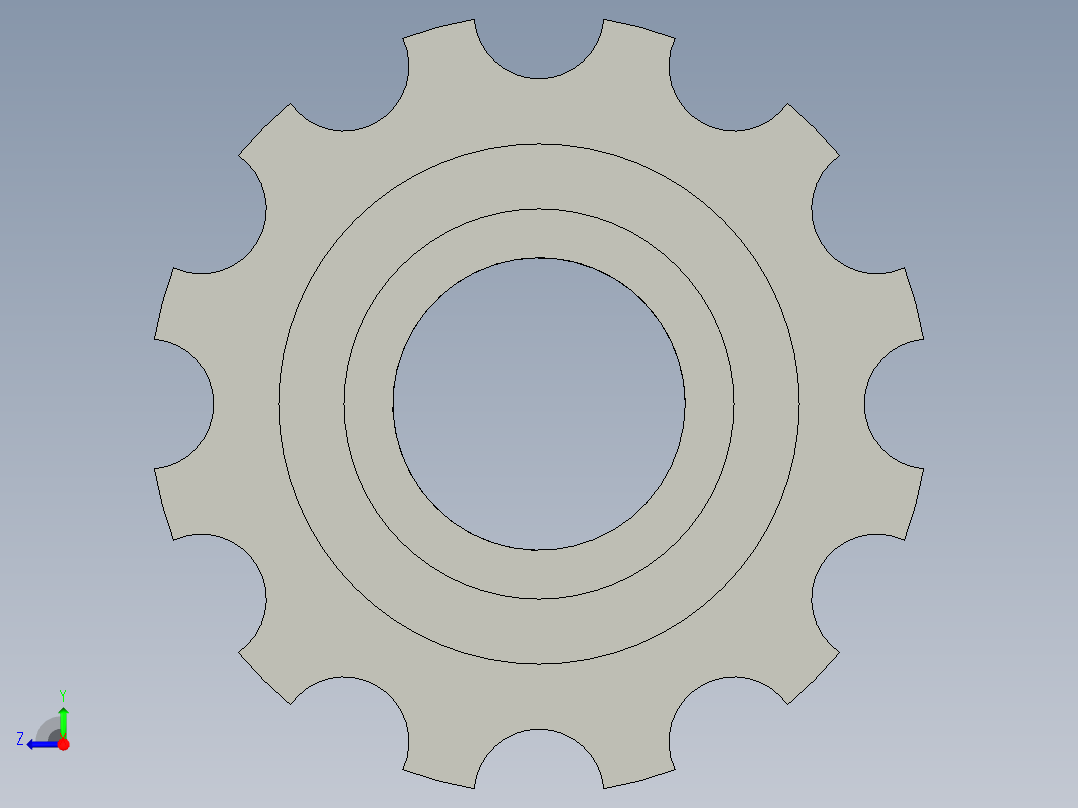 1270-T12-链轮-上海晟况机械2右视图