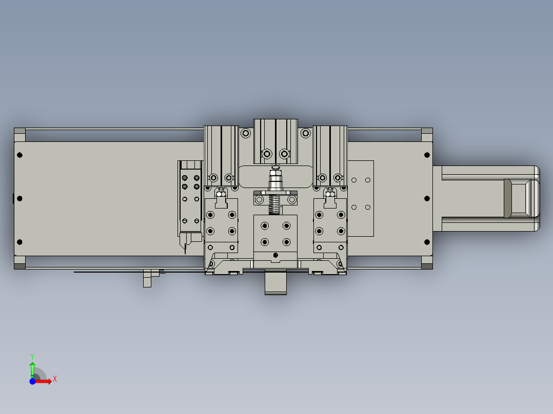 YX-04-17贴胶查模组前视图