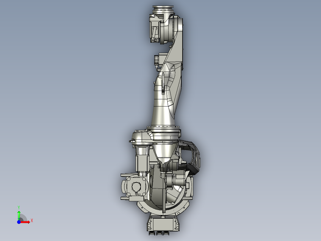 CX210L-BC01catia-assy前视图