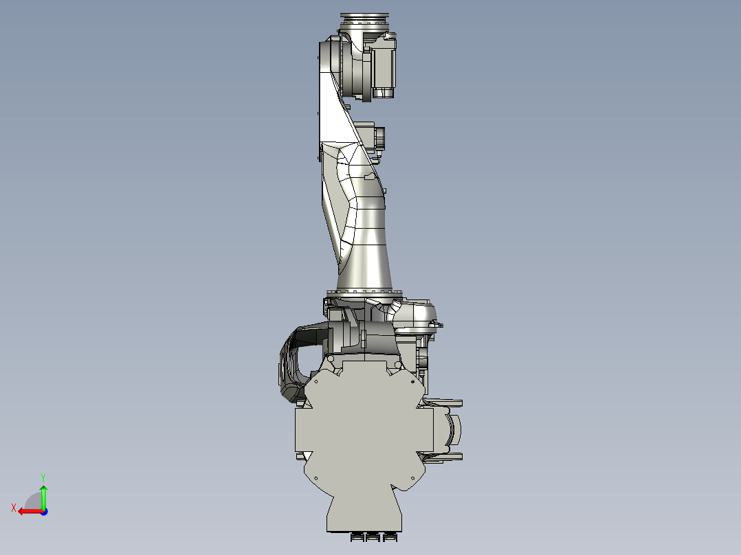 CX210L-BC01catia-assy后视图