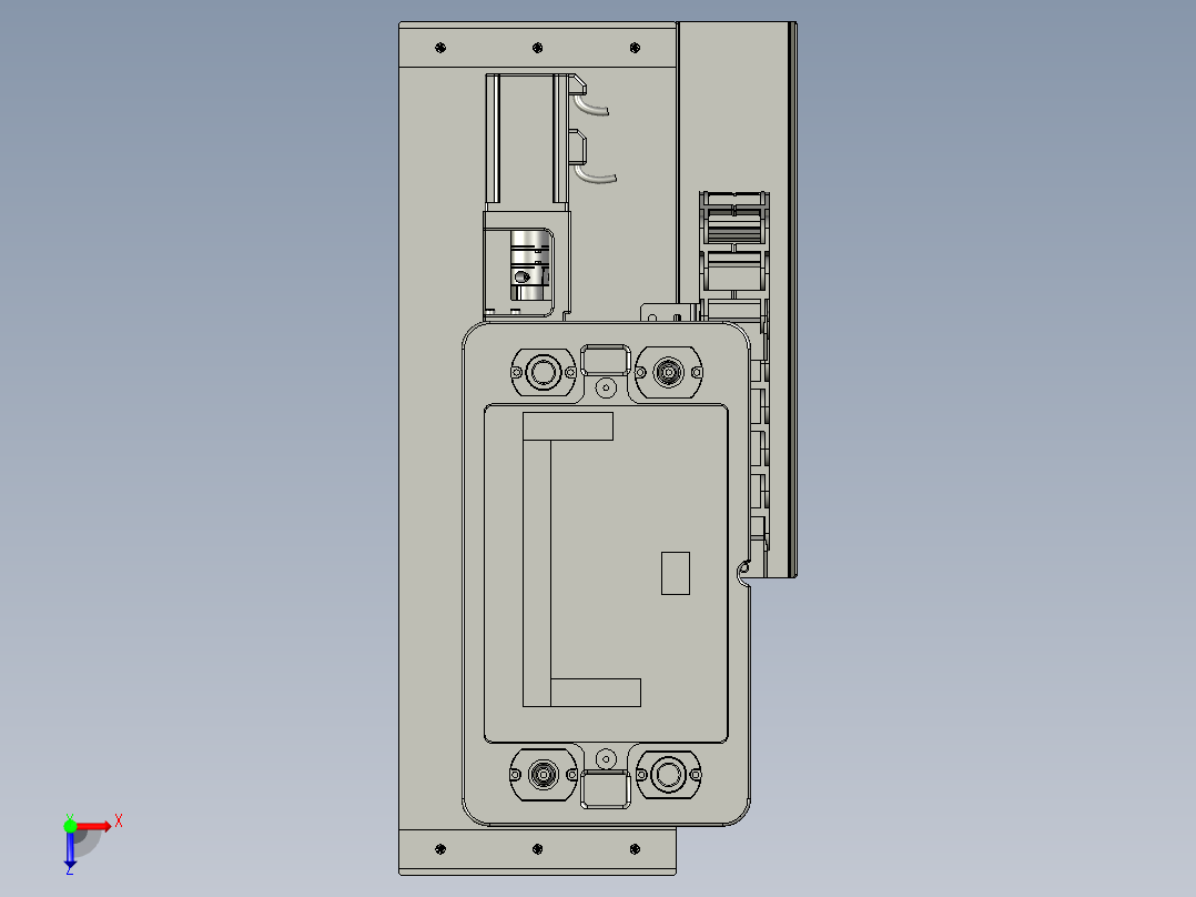 贴胶BAND旋转部分俯视图