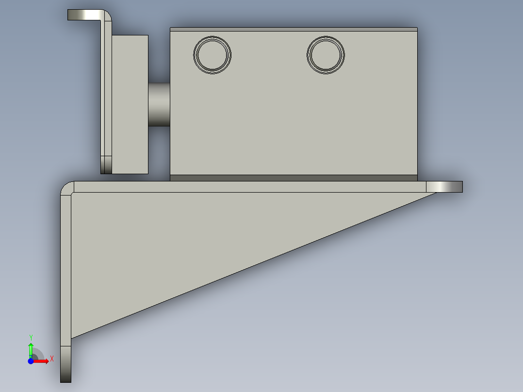 DFTP-04-00-压紧机构前视图