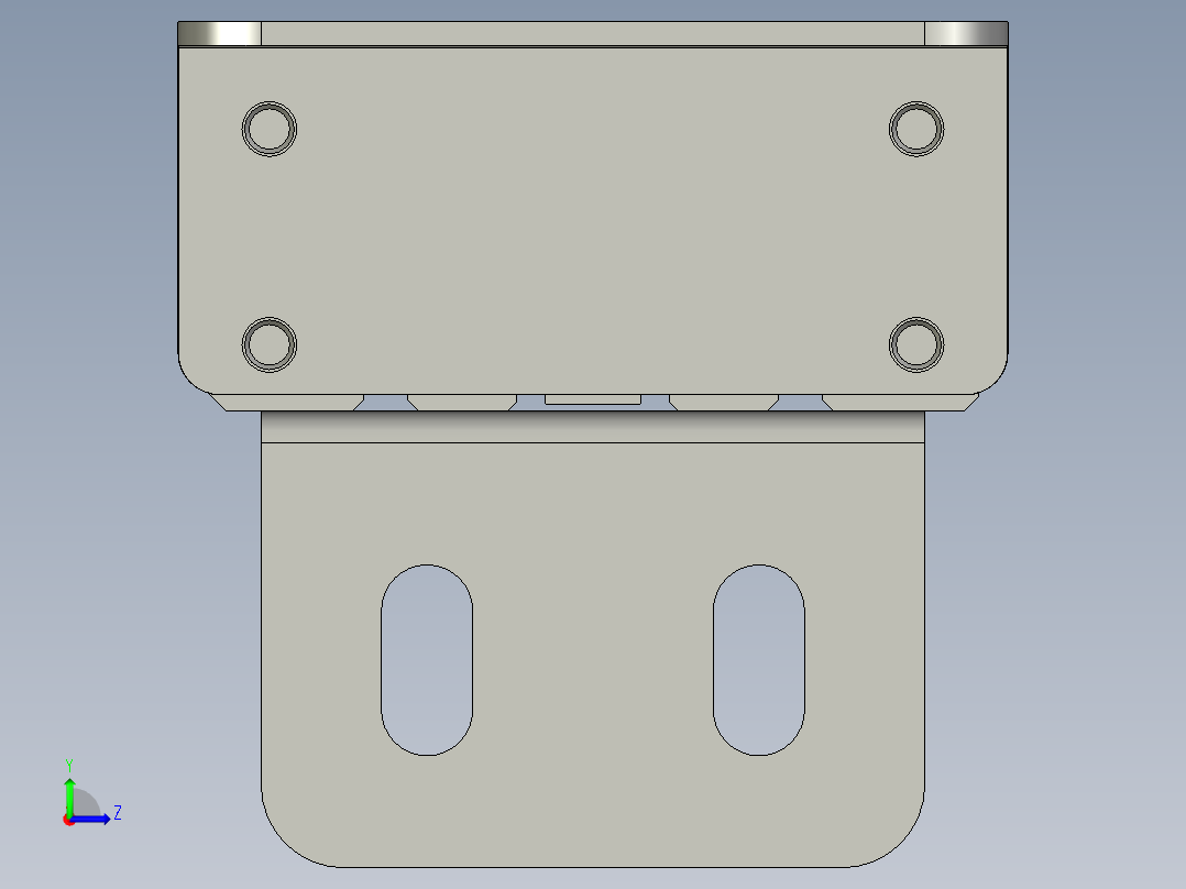 DFTP-04-00-压紧机构左视图
