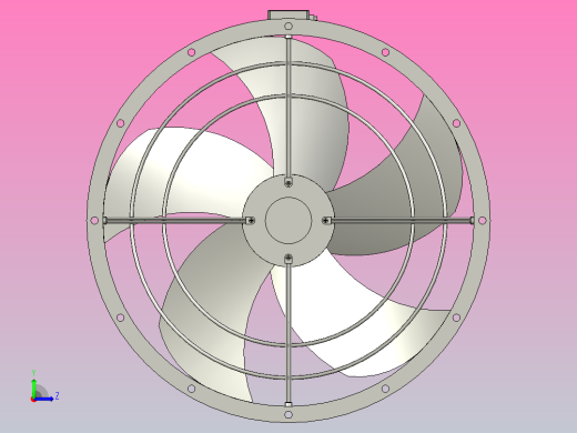 YAR800[YAR800-6]管道风机左视缩略图