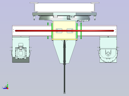 五轴变位机设计右视缩略图