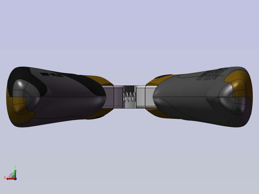 Wiha 32710斜口钳3D图纸 IGES STEP格式后视图