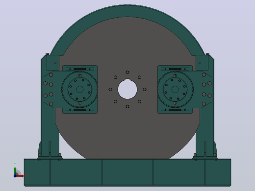 键连接液压盘式制动系统_HKPZ2000F100×2-Ⅲ-BH左视缩略图