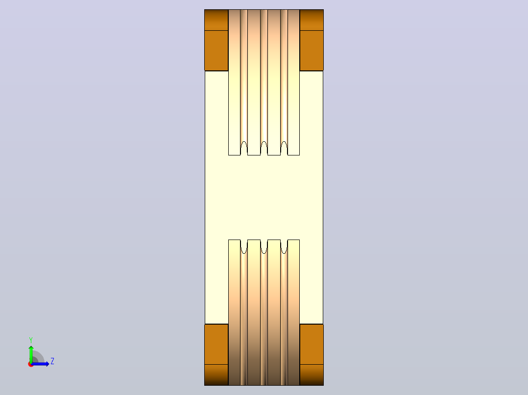 Noctua nf-a8-pwm风扇80x80x25左视图