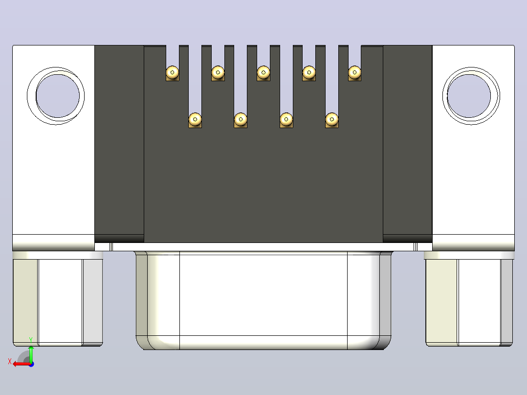 commodore c128 rgbi视频端口cn10 dbb09f后视图
