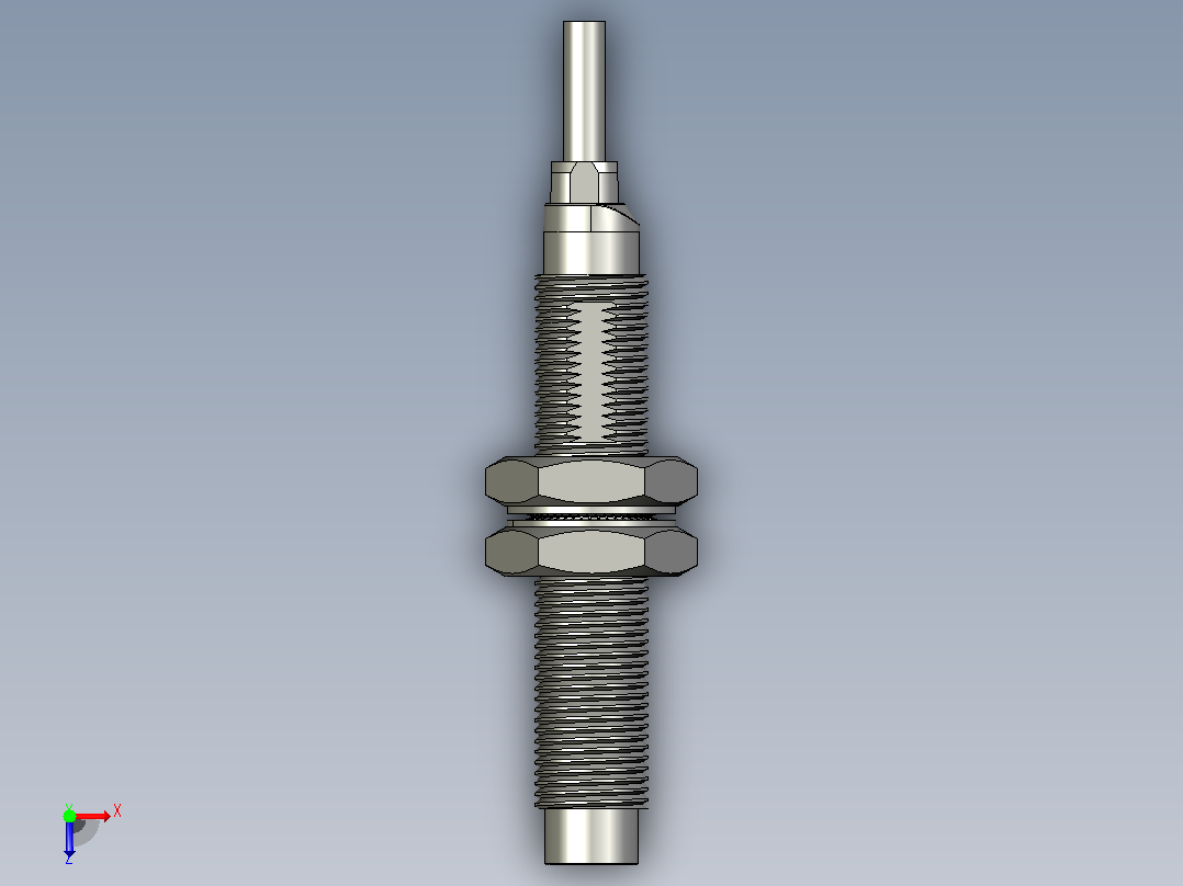 接近开关传感器E-ZJG03-N-2-M8俯视图