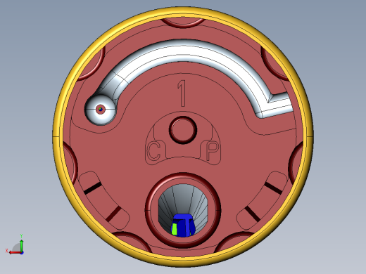 三轴自动夹具sw18可编辑后视缩略图