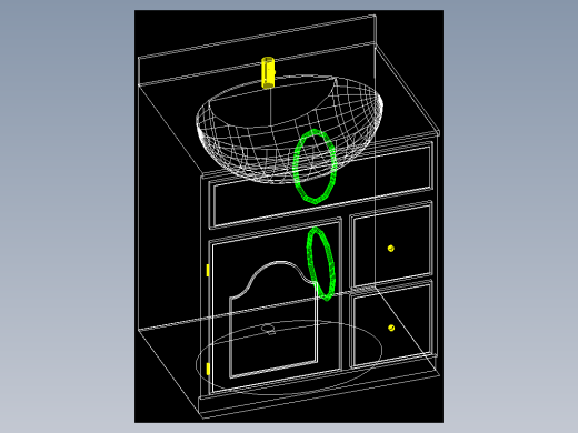 室内家具及植物三维模型一-YU019