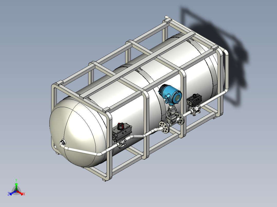 车载液态氢的绝热容器