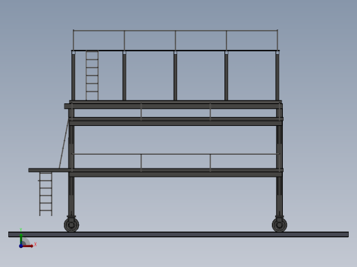 移动工作平台前视缩略图