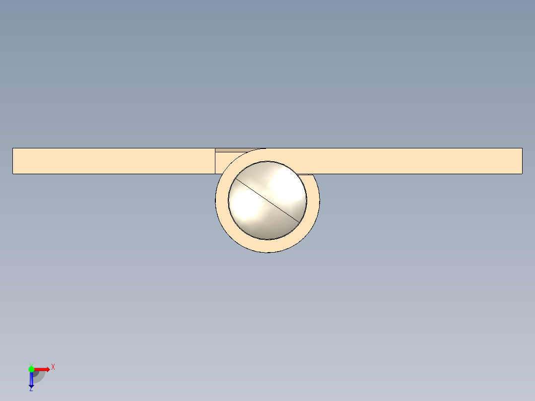 型材-KJN 20X20 SMALL HINGE KJN535684俯视图