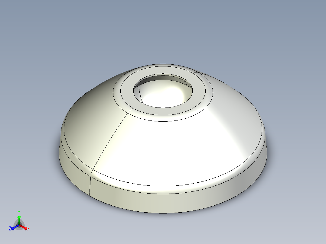 型材-KJN ZINC _0 BASE 098D050ZS正等轴测图