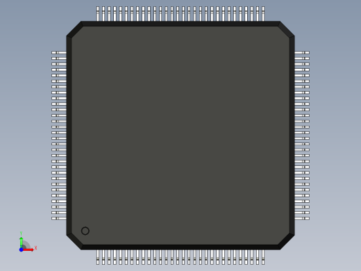 元器件3D封装QFP120_FPT_120P-M13160前视缩略图