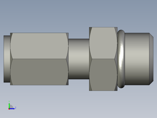 卡套式工业通用硬管接头4-6_f5bu-s左视缩略图