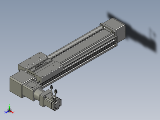 威洛博直线电机模组EB16-L208-S500-L-ZP75-MS3-5K正等轴测缩略图
