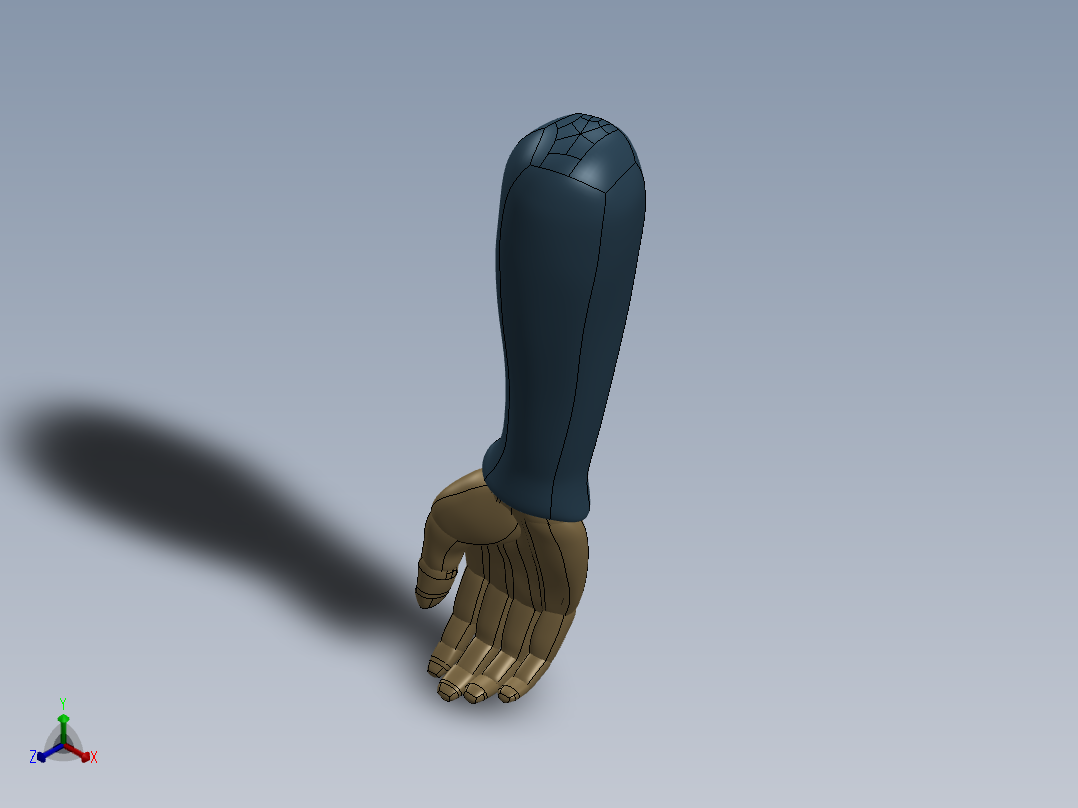 注塑模热流道自动切割机正等轴测图