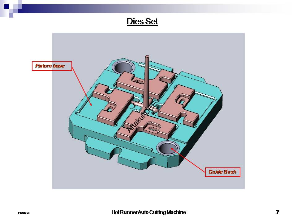 注塑模热流道自动切割机
