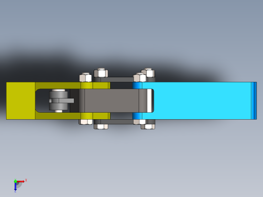 13英寸开口的夹子设计俯视缩略图