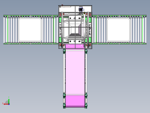 大周转箱翻转倒料机sw18可编辑后视缩略图