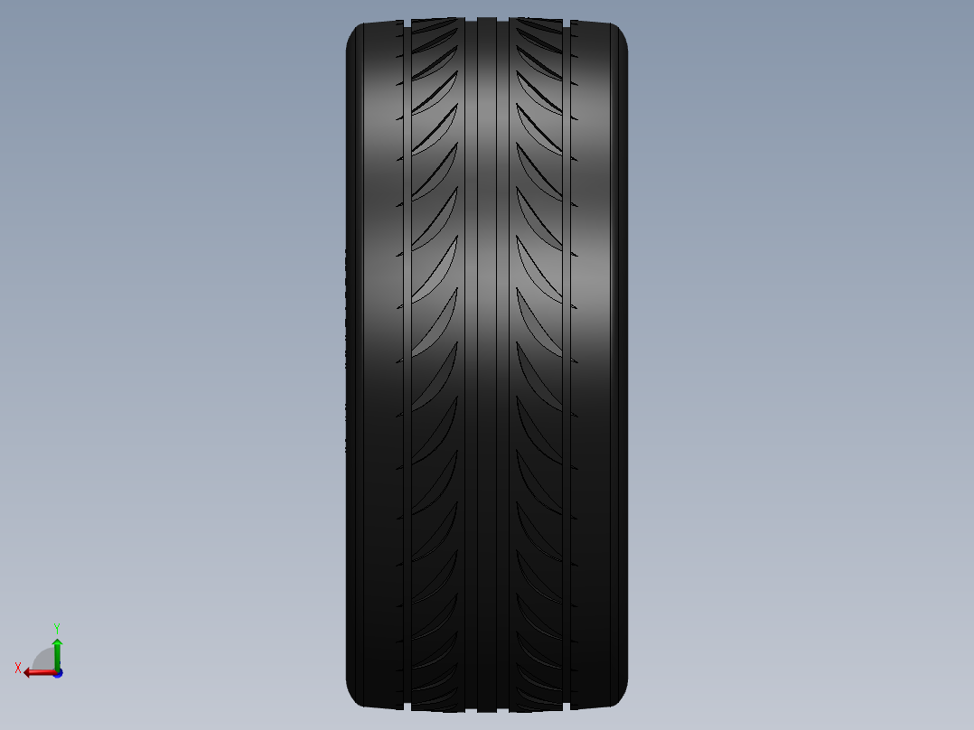 轮毂、轮胎(21)后视图