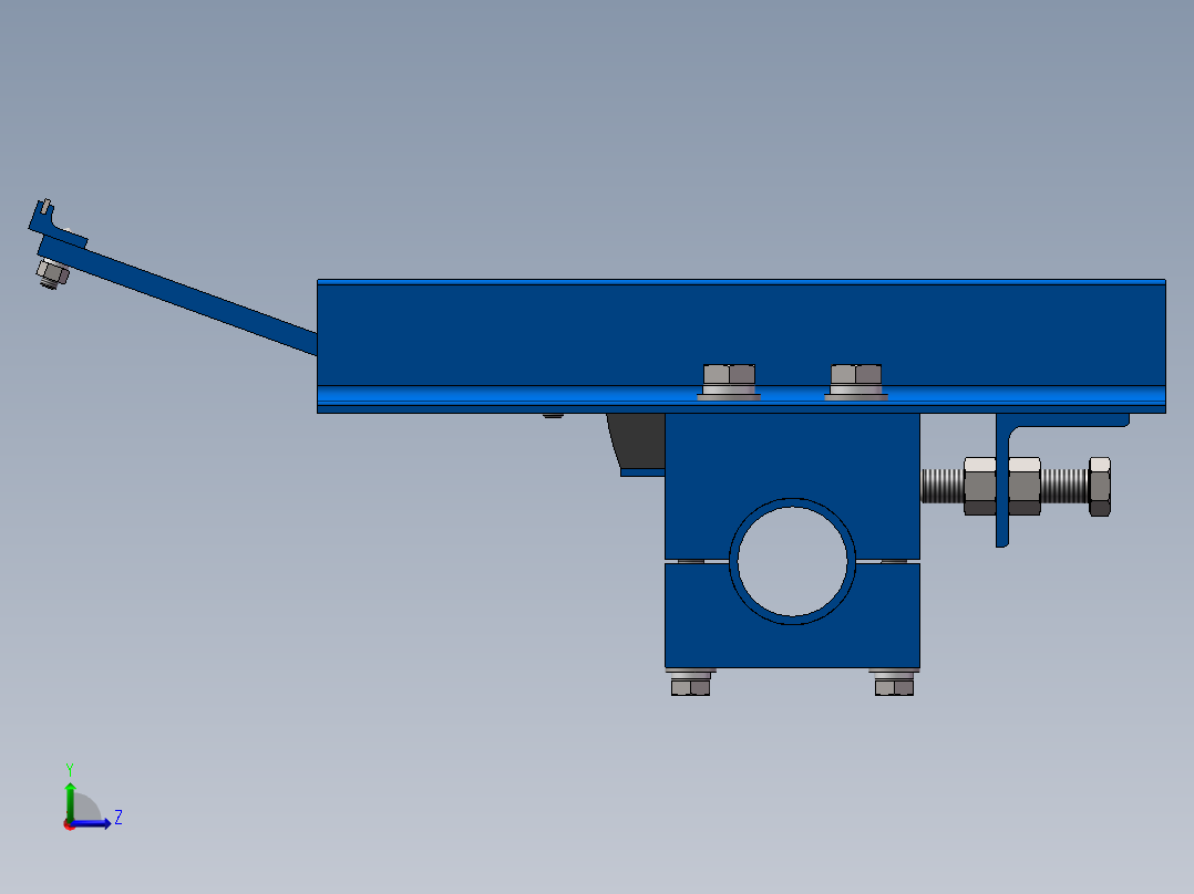 H型合金橡胶清扫器--838878--50左视图