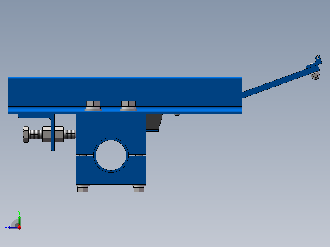 H型合金橡胶清扫器--838878--50右视图