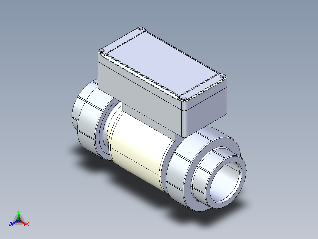 仪表、流量计(27)正等轴测图