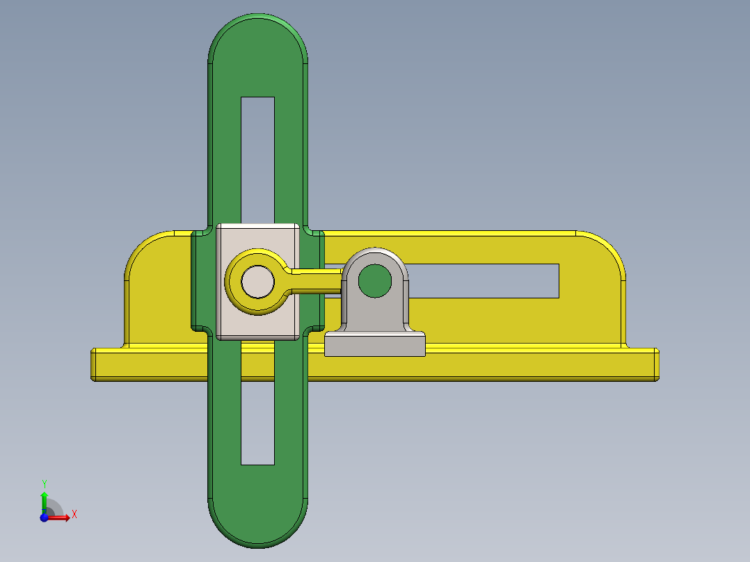 曲柄滑块 (4)前视图