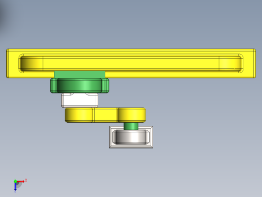 曲柄滑块 (4)俯视缩略图