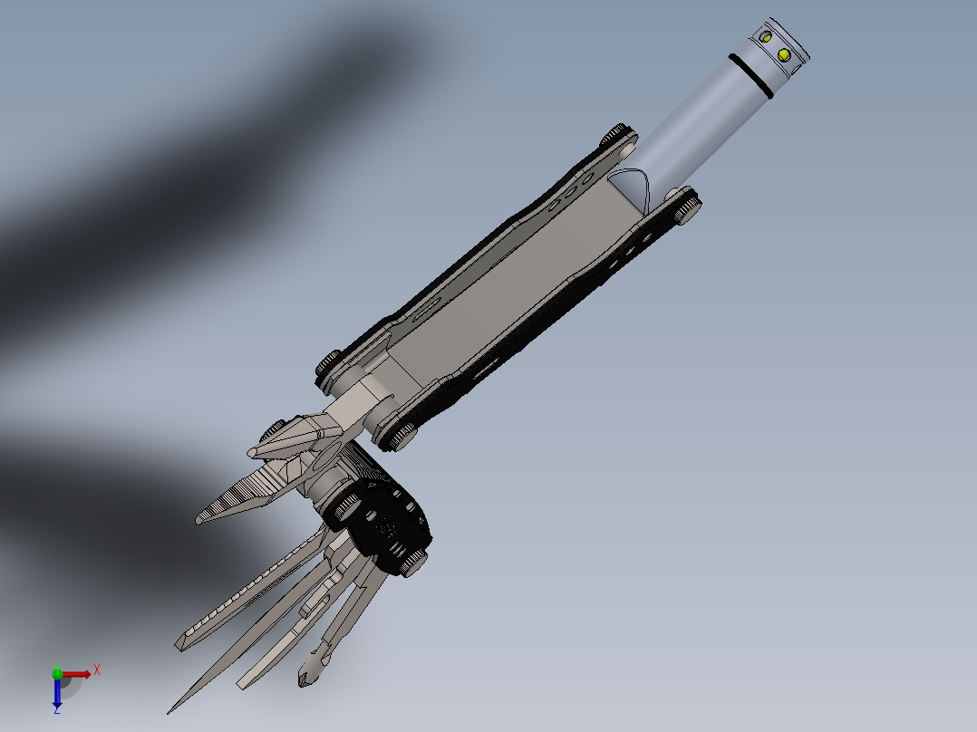 钳子、手钳子(39)俯视图