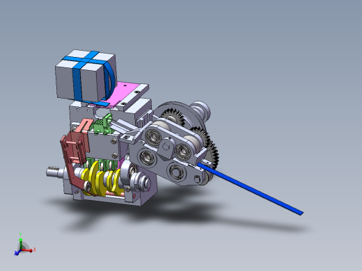 捆钞机钞票打包机三维sw建模含仿真运动+cad图纸+说明书