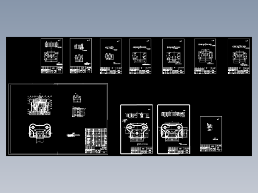 宽60双孔E山字形硅钢片、变压器垫板的冲压模具设计及工艺-冲孔落料复合模含11张CAD图