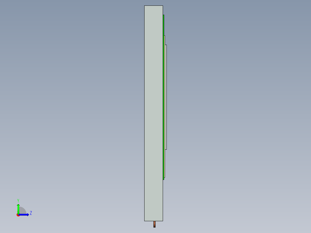 fet109124r 128x32显示器制造商福未来电子科技有限公司12左视图