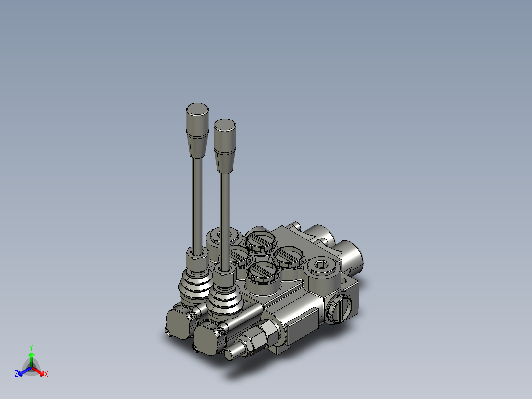 多路阀手动换向阀液压分配器