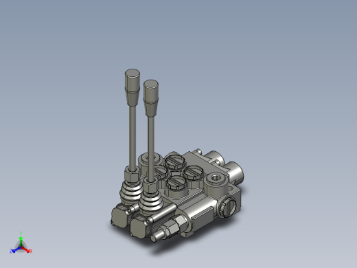 多路阀手动换向阀液压分配器