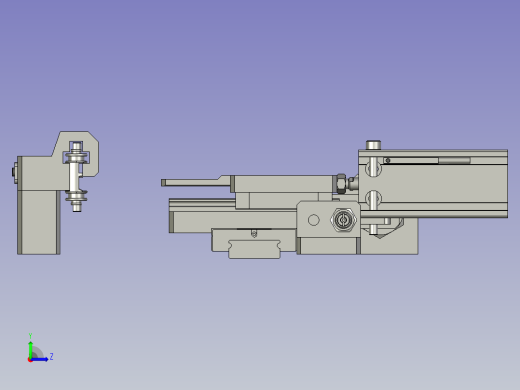 CXDQ02-03-01-00活塞杆搬运组件左视缩略图