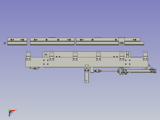 CXDQ02-03-01-00活塞杆搬运组件俯视缩略图