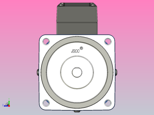 YF调速电磁制动电机120yf04右视缩略图