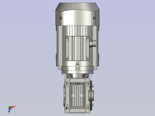 NMRW030-NMRW150蜗杆减速机NMRW040-20A163B14V51俯视缩略图