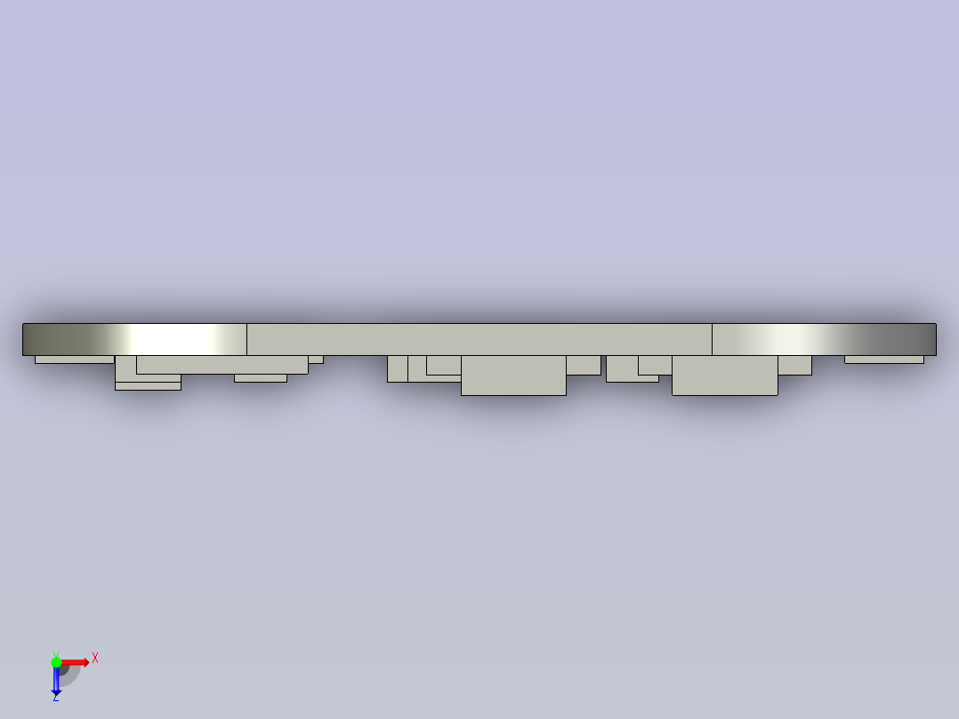 A0004873-BMS HX-4S-A20 版本 1.1电路板俯视图