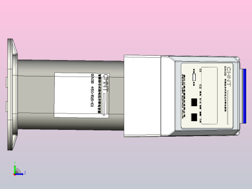 BAGB 450-15(5&amp;10)智能组合式低电压并联电容器三维模型202202左视缩略图